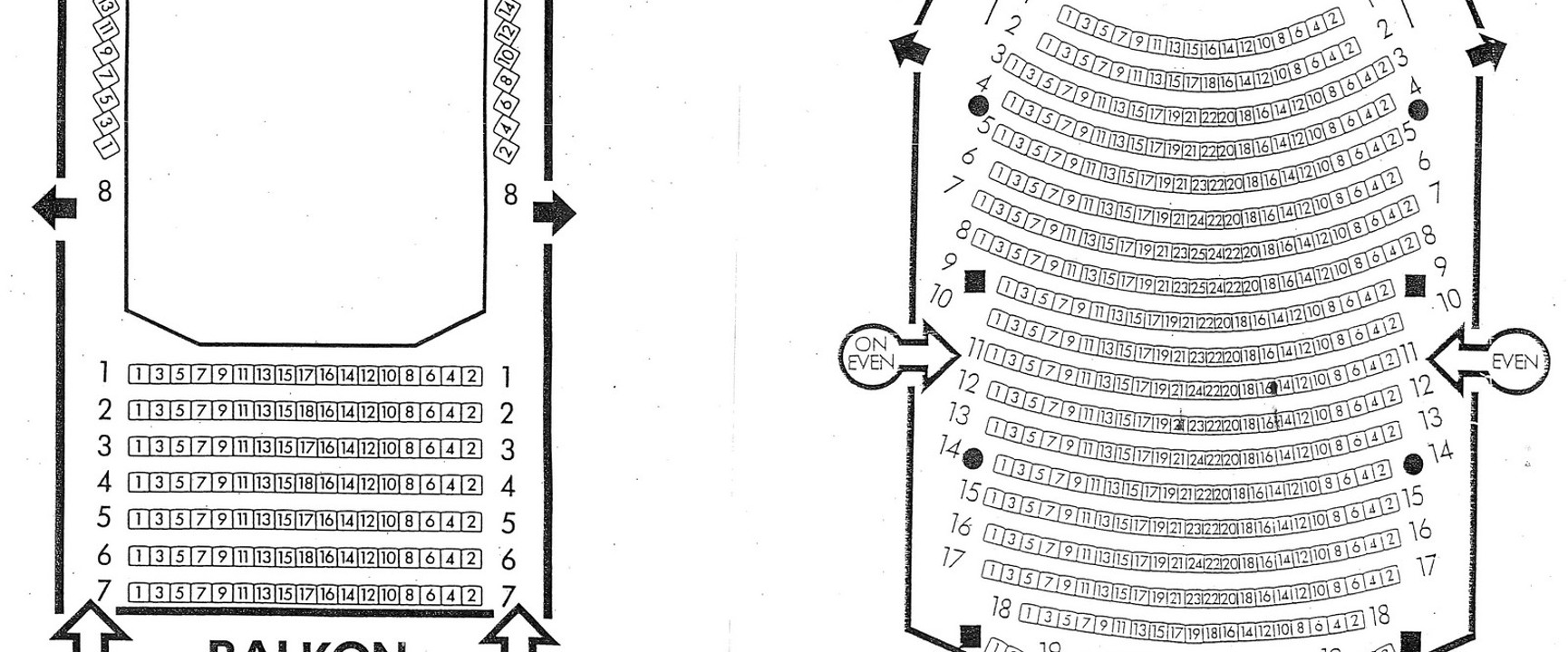 Plattegrond Grote Zaal